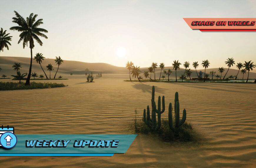 Weekly update – New Battleground: Desert