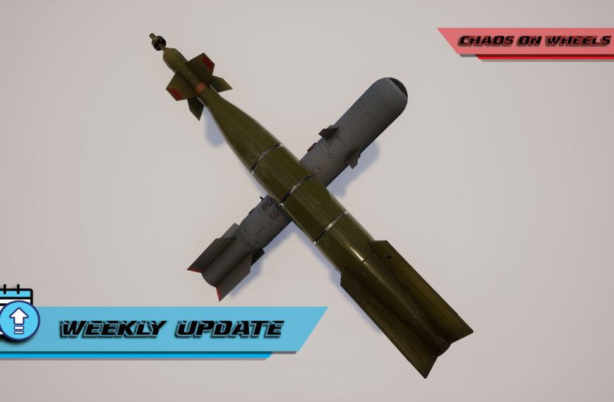 Weekly update – Special rockets